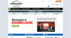 Desktop Screenshot of bridgehousecanada.com